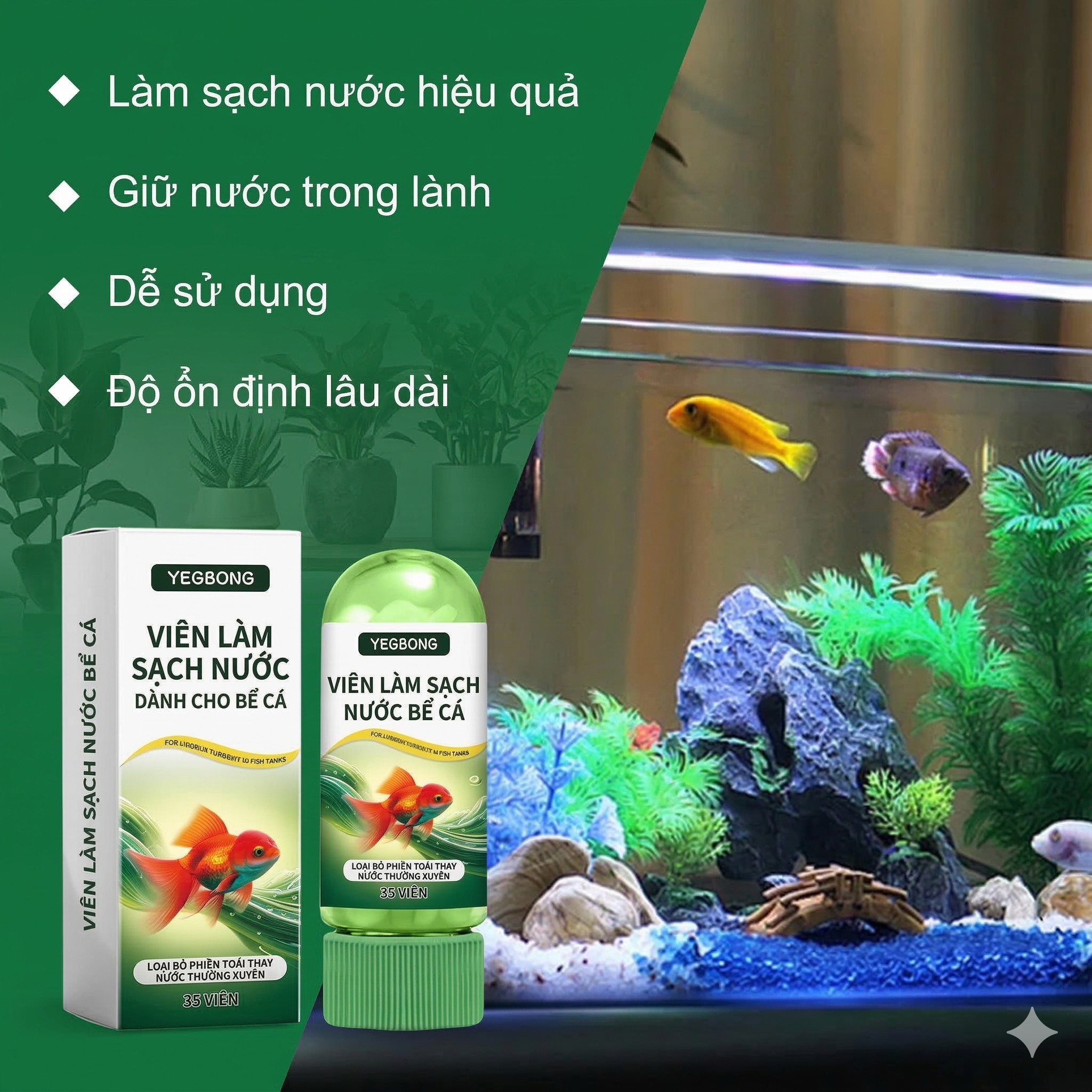 Viên Lọc Nước Polymer Cao Phân Tử 2